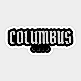 Columbus, Ohio Sticker